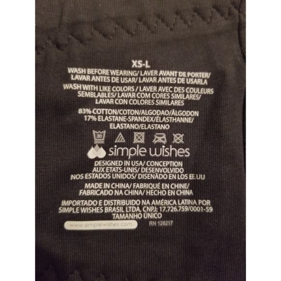 Pumping Bra Black Adjustable Size XS-L Lansinoh Hands-Free Simple Wishes Nursing - Picture 6 of 7